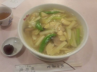 銀座 維新號 いしんごう ランチ セロリそば