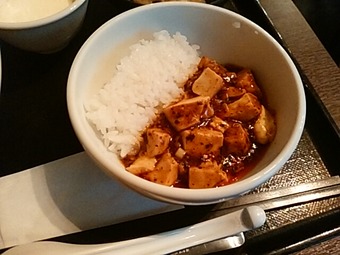 浜松町 大天門 ランチ 坦々麺セット マーボ豆腐丼