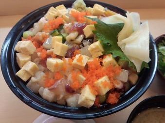 新橋 すしざんまい ランチ 日替わり丼 ばらちらし