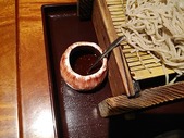 新橋 旧月 ランチ 肉つけ蕎麦とまぐろ丼 薬味