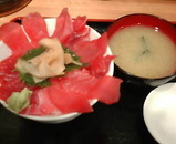 新橋 常呂市場 ランチ 鉄火丼
