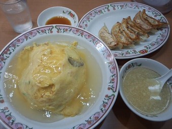 餃子の王将 天津飯