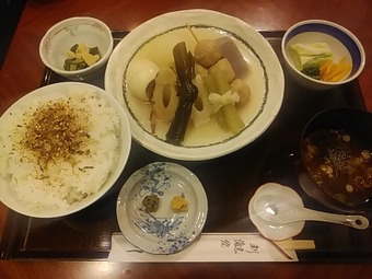 銀座 神田川 ランチ 限定おでん定食