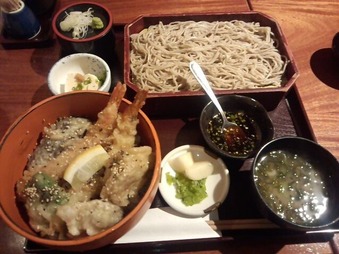 新橋 ランチパスポート 旧月 きゅうづき 塩天丼セット
