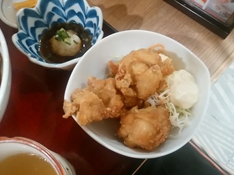 汐留 よかたい 日替りランチ 唐揚げ食べ放題