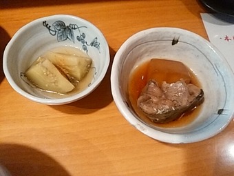 築地 魚河岸三代目 千秋 ランチ 小鉢