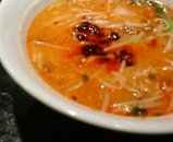 新橋 福盛門 ランチ たんたん麺 辣油