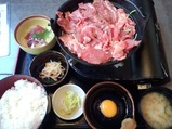 新橋 南洲 ランチ 牛すき焼き