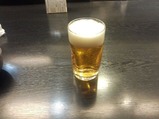銀座かなわランチ ビール