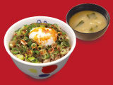 松屋ねぎたま牛飯