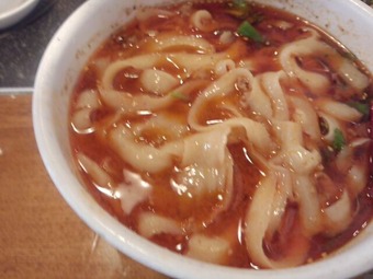 新橋 シーアン ランチ 麻辣麺 マーラー麺 刀削麺