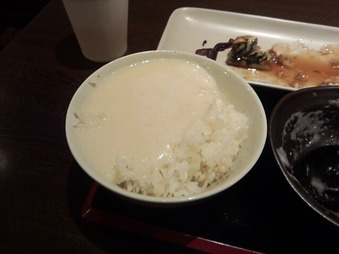新橋 Fusa ふさ ランチ ワンコイン 500円 麦とろ