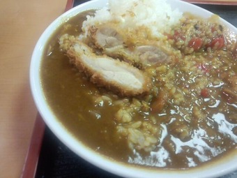 新橋ダイヤ菊 ランチ 牛筋カレー