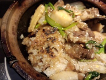 新橋 四季ボウ坊 ランチ 牛バラ肉と五目野菜土鍋ご飯