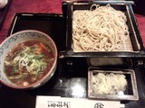 新橋 本陣房本店 冬野菜つけ麺