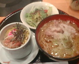 黒豚しゃぶそばセット