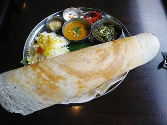 銀座インド料理カーンケバブビリヤニ ランチ マサラドーサ