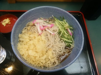 小諸そば 二枚盛り冷したぬき