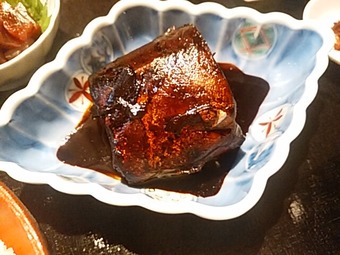 築地 千秋 はなれ ランチ さば味噌煮定食