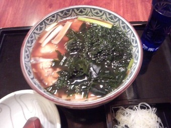 新橋 蕎麦 天祥庵 てんしょうあん ランチ かきそば