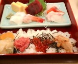築地すし好 新橋店 ランチ ちらし寿司 刺身