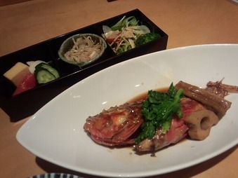飯家 はんや くーた 銀座店 ランチ 煮魚カサゴ