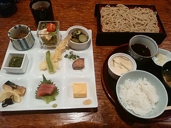 銀座 松玄凛 ランチ 松玄凛御膳 花凛 蕎麦付きセット