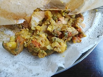 銀座インド料理カーンケバブビリヤニ ランチ マサラドーサ