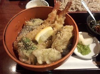 新橋 ランチパスポート 旧月 きゅうづき 塩天丼