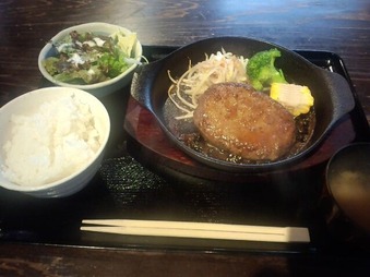 新橋 ランチパスポート 辰のおとし子ABURI ハンバーグ和風おろし