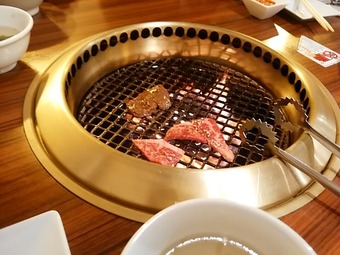 鹿沼カントリー倶楽部 昼飯 焼肉 カルビ 鹿翔苑 かしょうえん