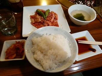 鹿沼カントリー倶楽部 昼飯 焼肉 鹿翔苑 かしょうえん