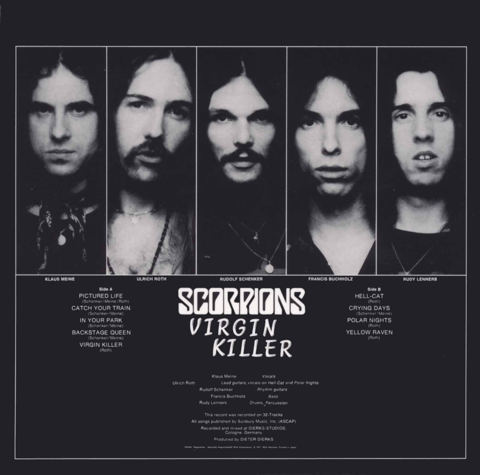 Scorpions - Virgin Killer with lyrics on description
