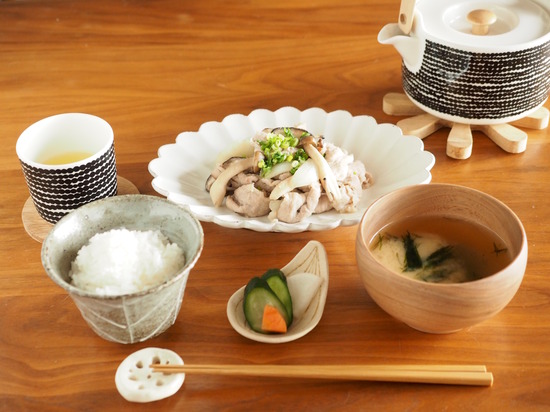 りんごのジュレde生姜焼き(完成)②
