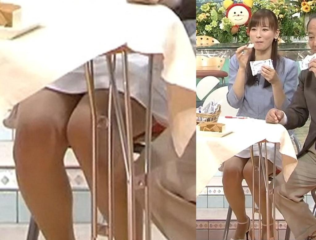 皆藤愛子 パンチラ 皆藤愛子 机の下でのミニスカパンチラ : 女子アナ画像(胸チラ・パンチラ)