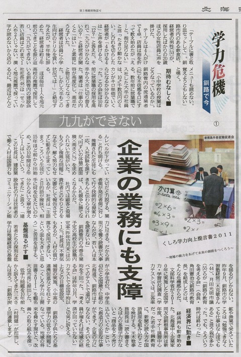 さすがは釧路 良い意味ではないけど 情熱空間 記事コメント 1