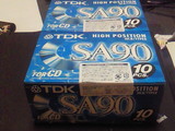 TDK SA¥«¥»¥Ã¥È¥Æ¡¼¥× 90ʬ 10´¬¥»¥Ã¥Èx2