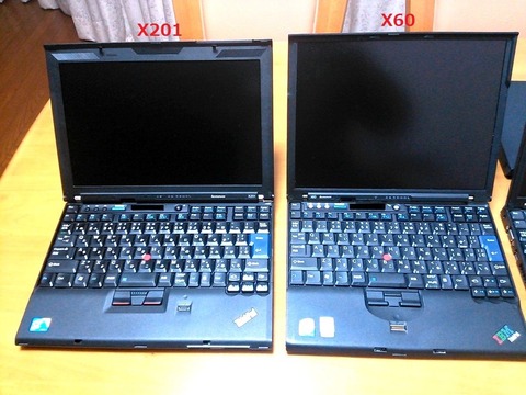 X201¤ÈX60Èæ³Ó