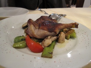 フランス産鴨もも肉のグリルローズマリー風味