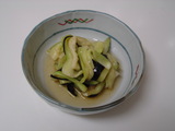 茄子の酢の物