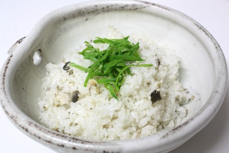 鮎ご飯