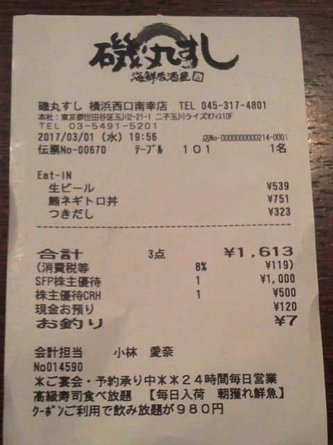 磯丸すし1702019