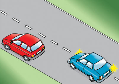 keep left except when overtaking (1)