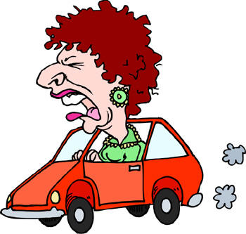 AngryWomenInCar