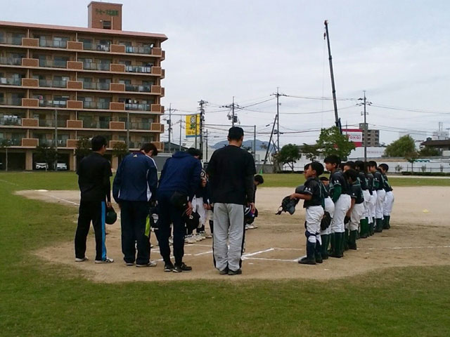 竹矢アドバンスとの二試合目終了の挨拶