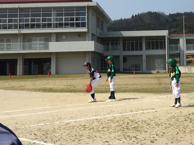 7番センターKすけ、出塁
