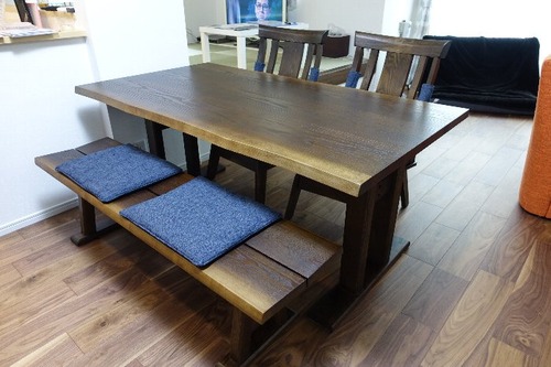 東京インテリア 藍花 ダイニングセット 4点 ウィドゥ・スタイル ベンチタイプ 東京インテリア 藍花 ダイニングセット 4点 ウィドゥ・スタイル