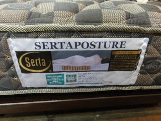 ルナ サータ ポスチャーノーマル セミダブル モノグラム ルナ サータ ポスチャーノーマル セミダブル モノグラム Serta