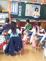 初 授業参観