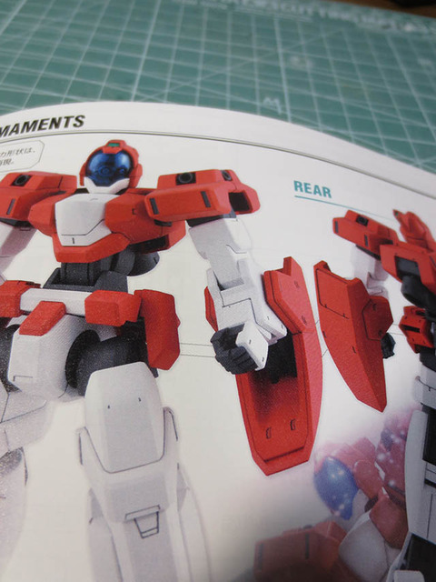 HG1/144ミキシング改造再現ガルバルディーα 旧キット 1/144